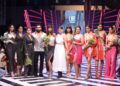 Nitya Chaudhary launching her Label Nitya Singh and showcasing her clothes at a fashion show